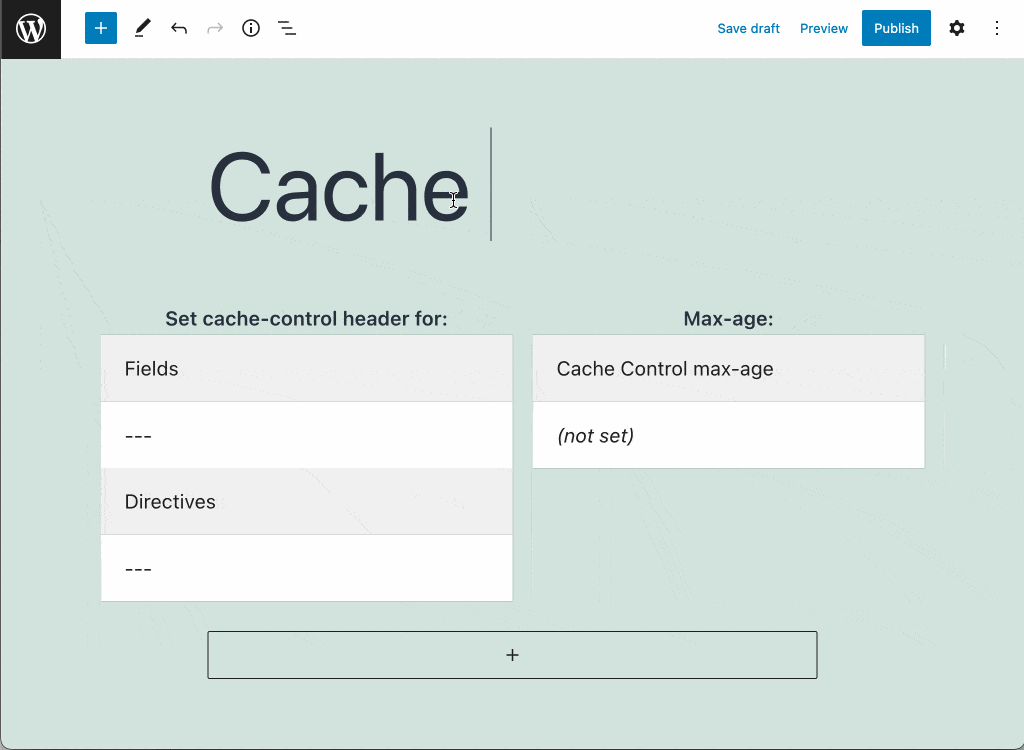 Определение политики cache control Определение политики cache control