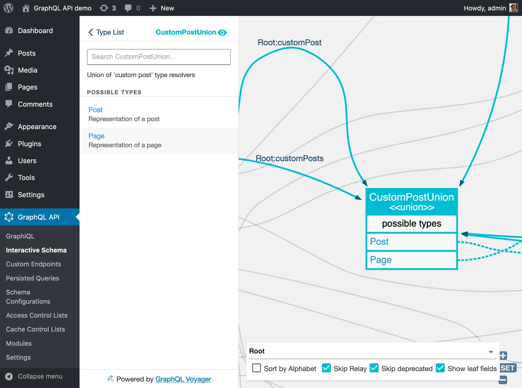 Тип `CustomPostUnion` Тип CustomPostUnion