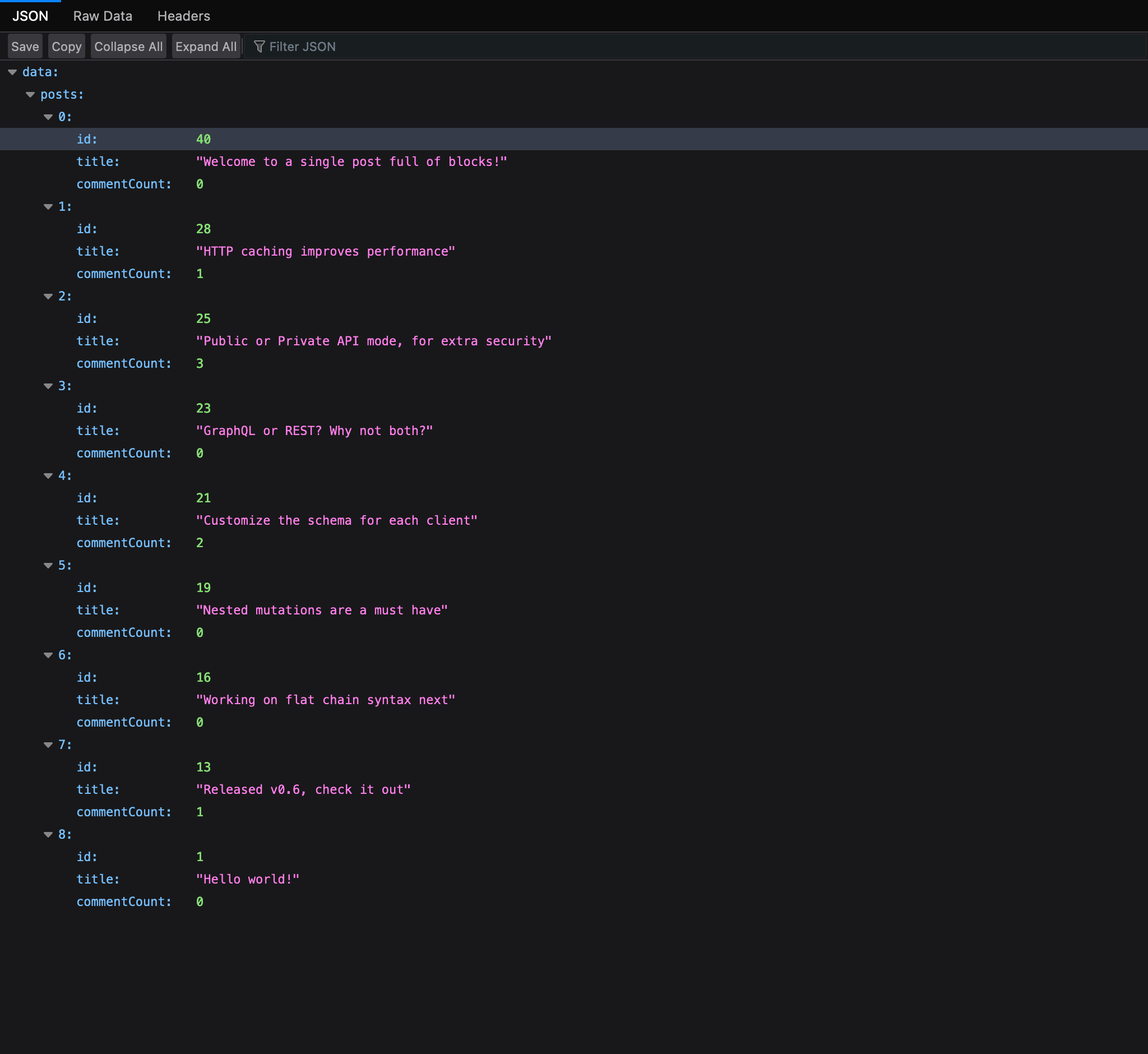 Выполнение persisted query в браузере