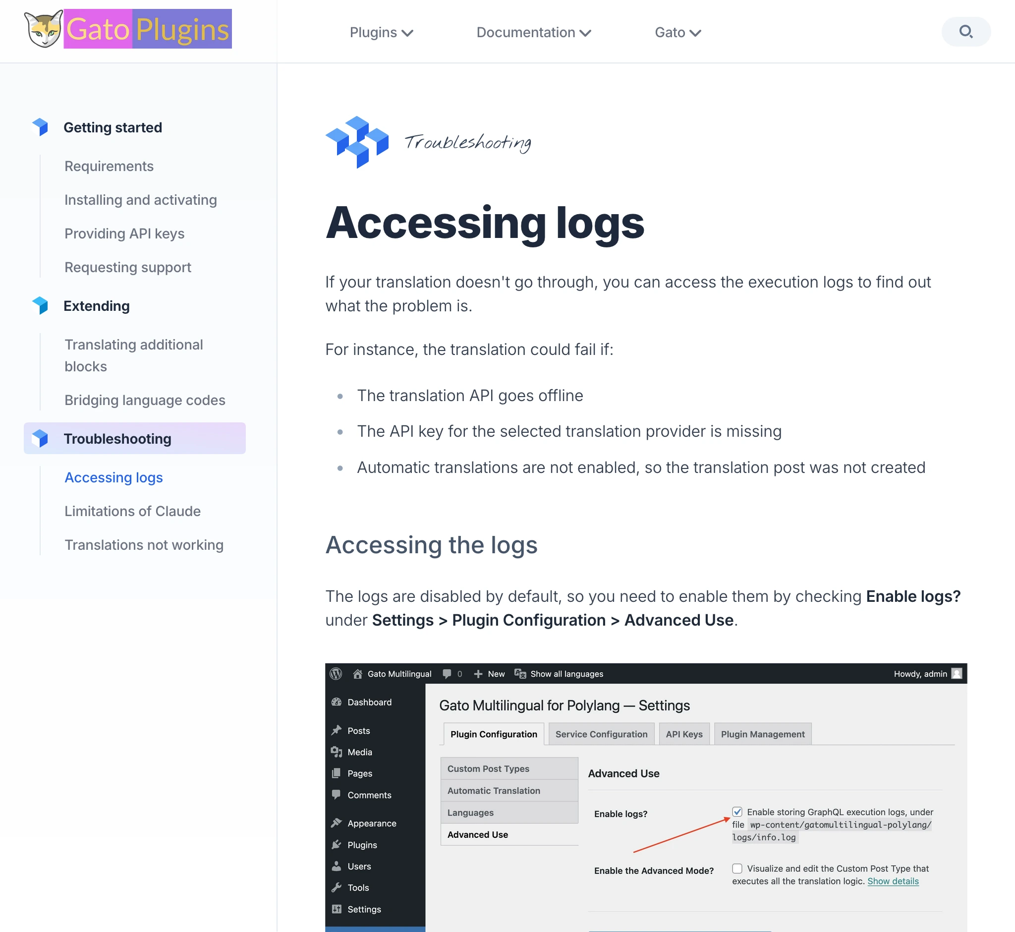 Π Π°Π·Π΄Π΅Π» docs Π½Π° gatoplugins.com